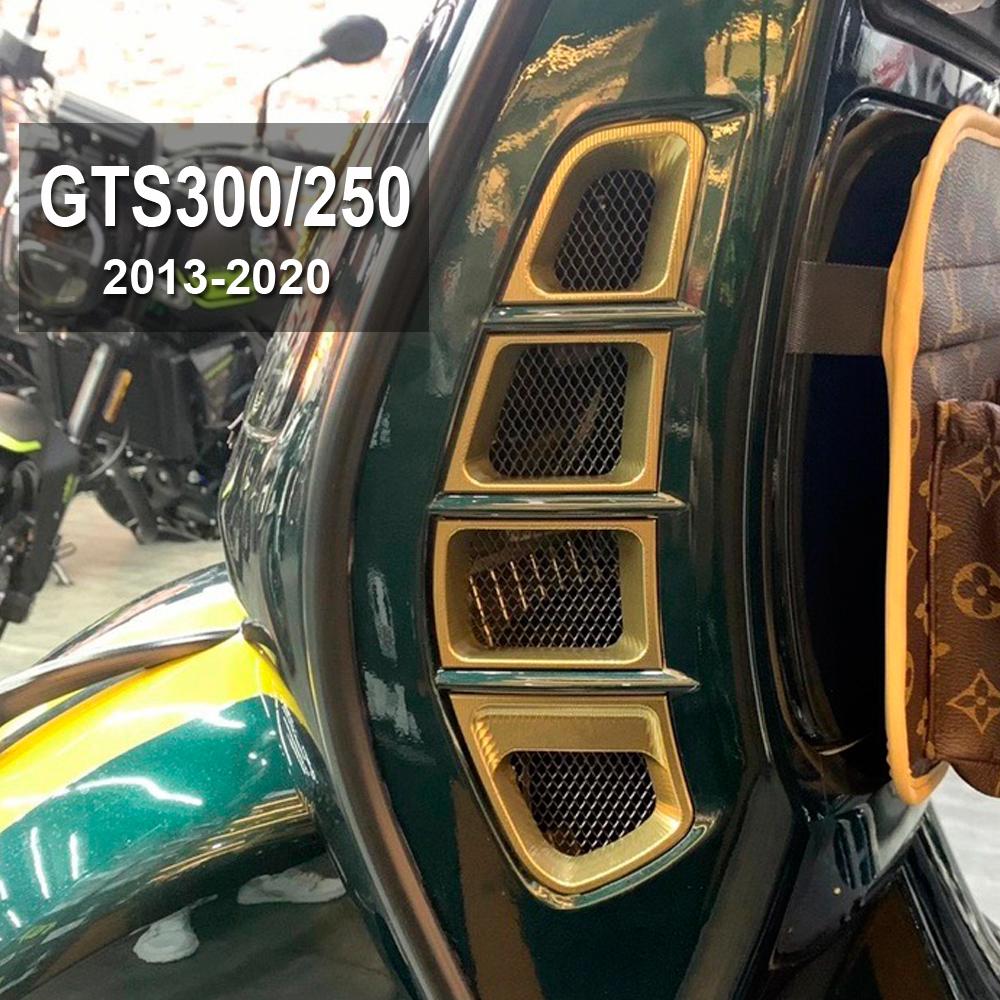 Für VESPA GTS250 GTS 250 GTS 300 GTS300 NEU Motorrad Kühlergrill Schutzabdeckung Fach Lufteinlass Gitter 2013 - 2020 2019