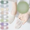Summer Pure Cotton Thin Anti-slip and Non-dropping Boat Socks for Women and Summer Sweat-absorbing Shallow Mouth Invisible Short Socks