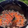 Rastrello per Carbone Strumento di Pulizia per Griglia Robusto con Manico Lungo Paletta per Ceneri per Barbecue Griglia Forno Stufa Stufa a Legna Strumenti per Barbecue