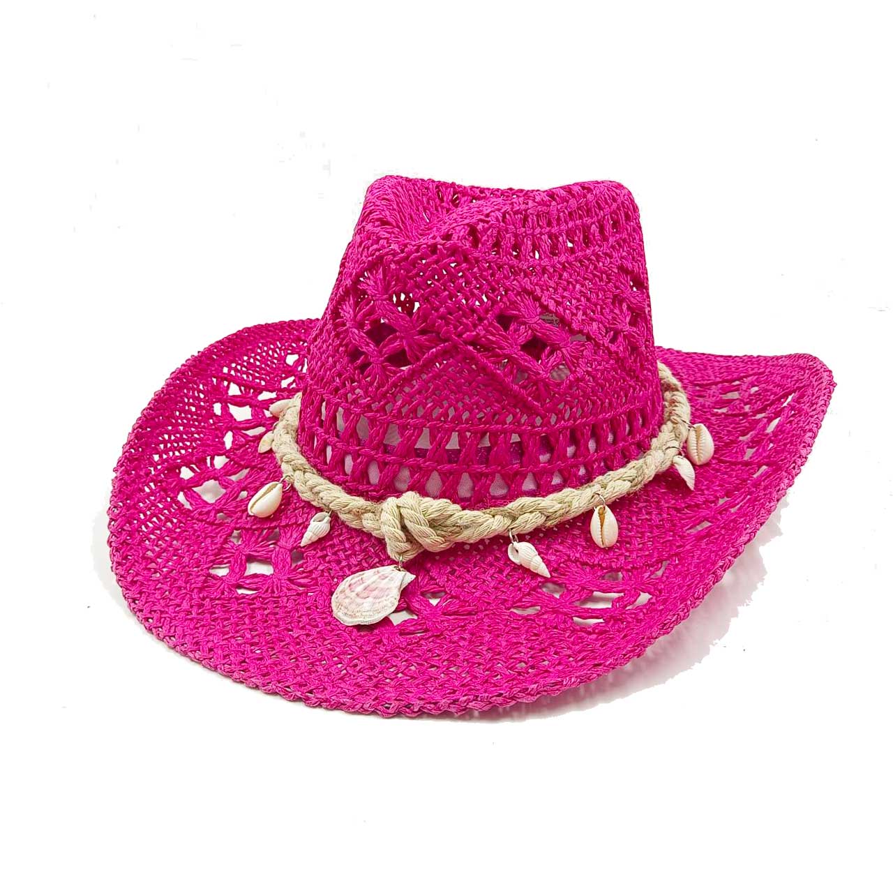 

Cowboy straw hat double concave hand-woven two-color western cowboy hat outdoor travel beach ladies knight hat sombrero cowboy M55-58cm