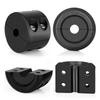 Cable Protector Rubber Plug Rubber Winch Stopper Prevent Pulling Bounce and Abrasion Winch Mount Stop Auto Offroad ATV UTV Parts