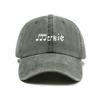Retro Distressed Washed Baseball Cap Unisex Breathable Hat for Daily Casual Wear