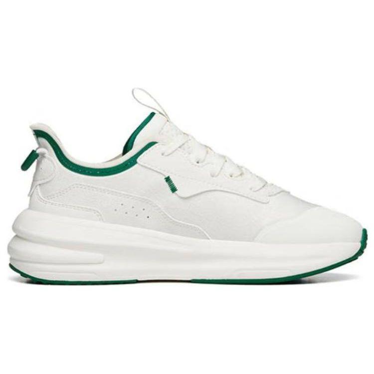 Anta Série C37 Chaussures de sport décontractées basses confortables antidérapantes absorbant les chocs Femme sneaker Blanc Vert 922238037-12