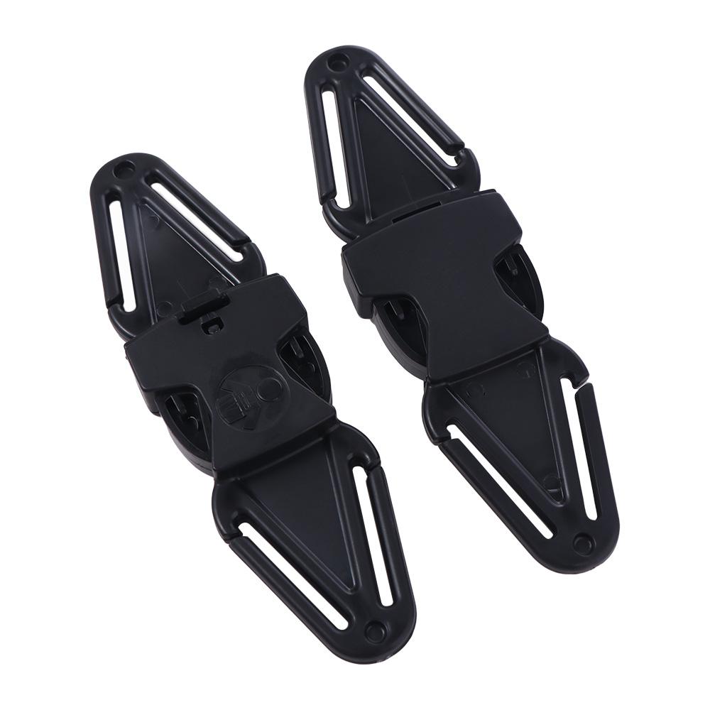 2PCS Adjustable Car Seat Belt Clip Safety Cover Baby Stroller Chest Buckle  Prevent Injury