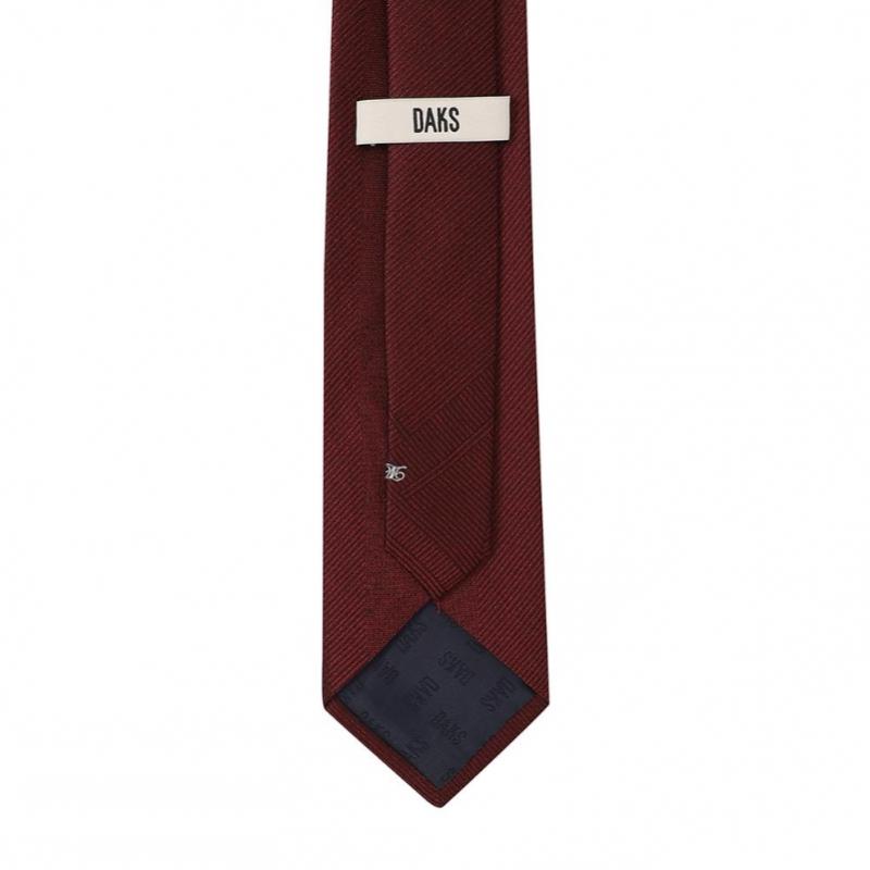 Daks Silk Blend Logo Cubic One Point Tie Dmg1acf1009r2