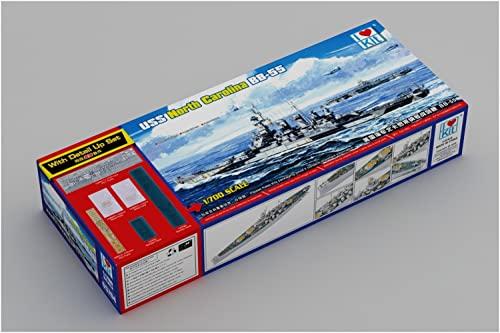 I Love Kit 1/700 Marynarka Wojenna USA USS North Carolina BB-55 Zestaw Najwyższej Jakości Zestaw Modelu Plastikowego ILK65704
