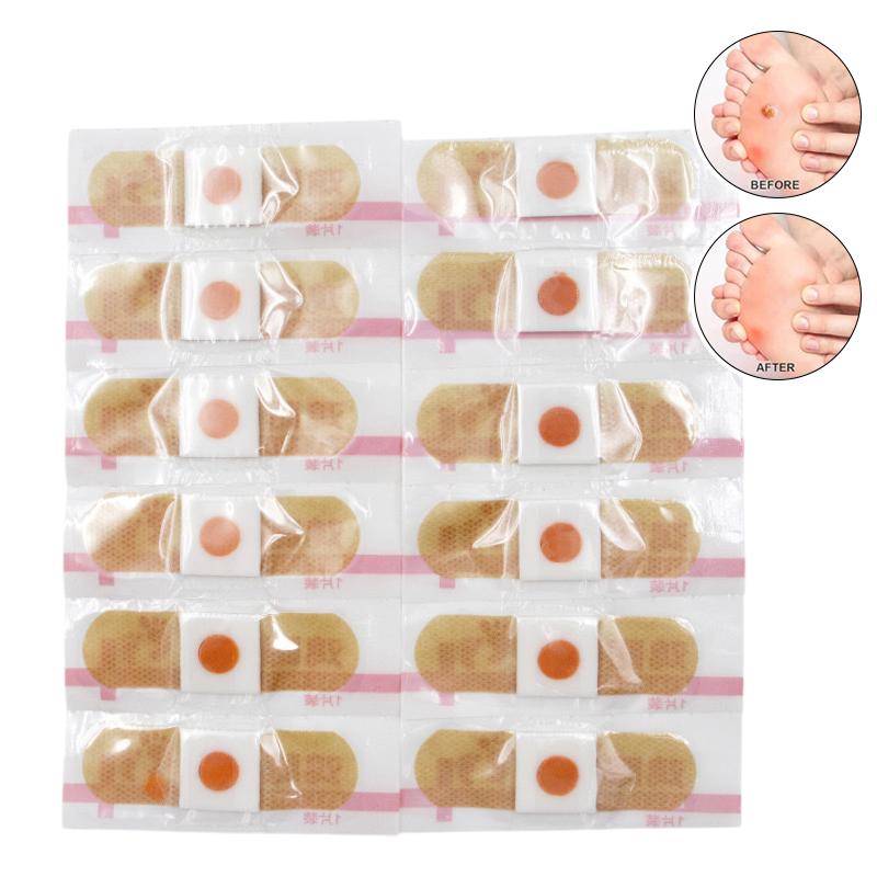 10/20/30/50Pcs Mesh Round Corn Remover Pads Foot Corn-Callus Plaster With Hole Corn Cushions Patches Shoe Foot Care Products