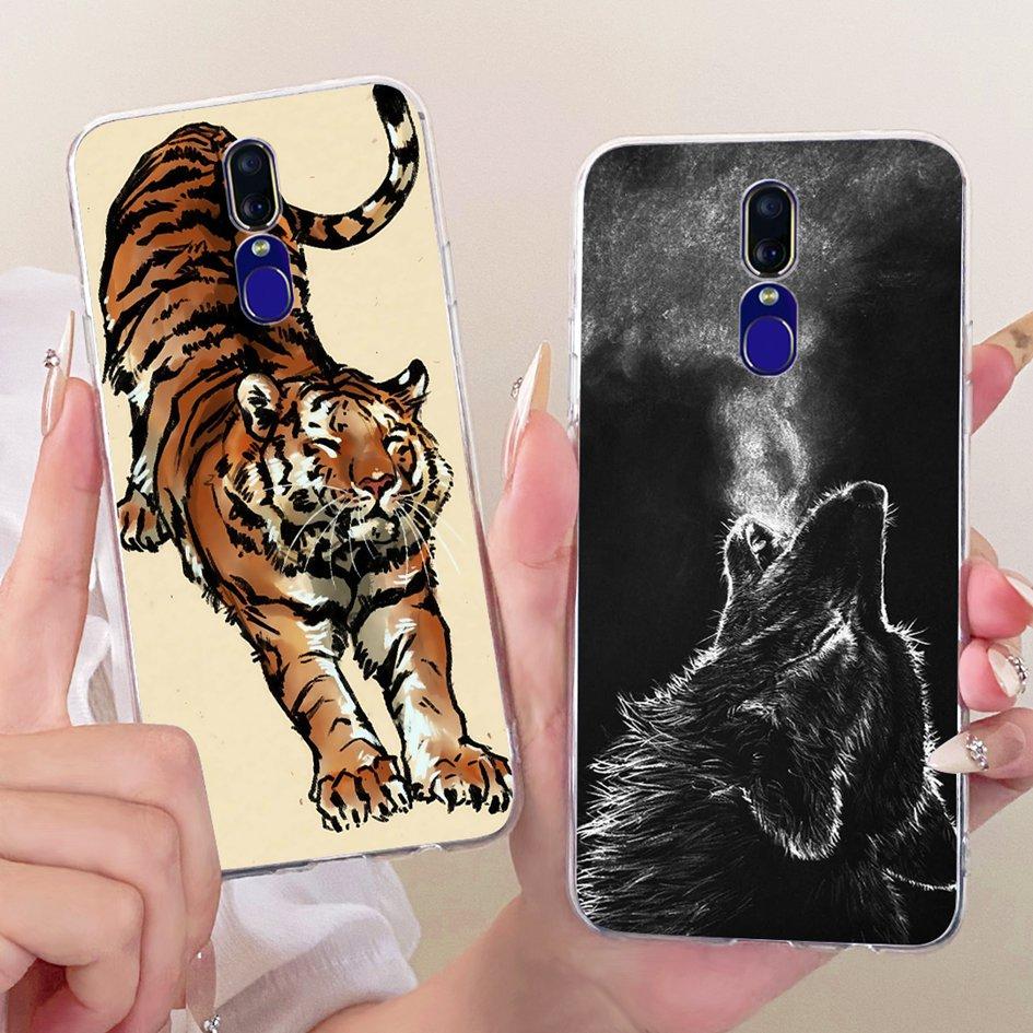 For OPPO F11 Pro Case F 11 F11Pro Cover Cool Dragon Cartoon Pattern Soft Silicone Pattern Phone Shell For OPPOF11  A9x TPU Shell