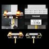 AE86 Car Keychain Hook Decoration Car Open Headlight Wall Mounted Keyhook Gift Car Headlight Keyhook Wall Mounted Door Rear