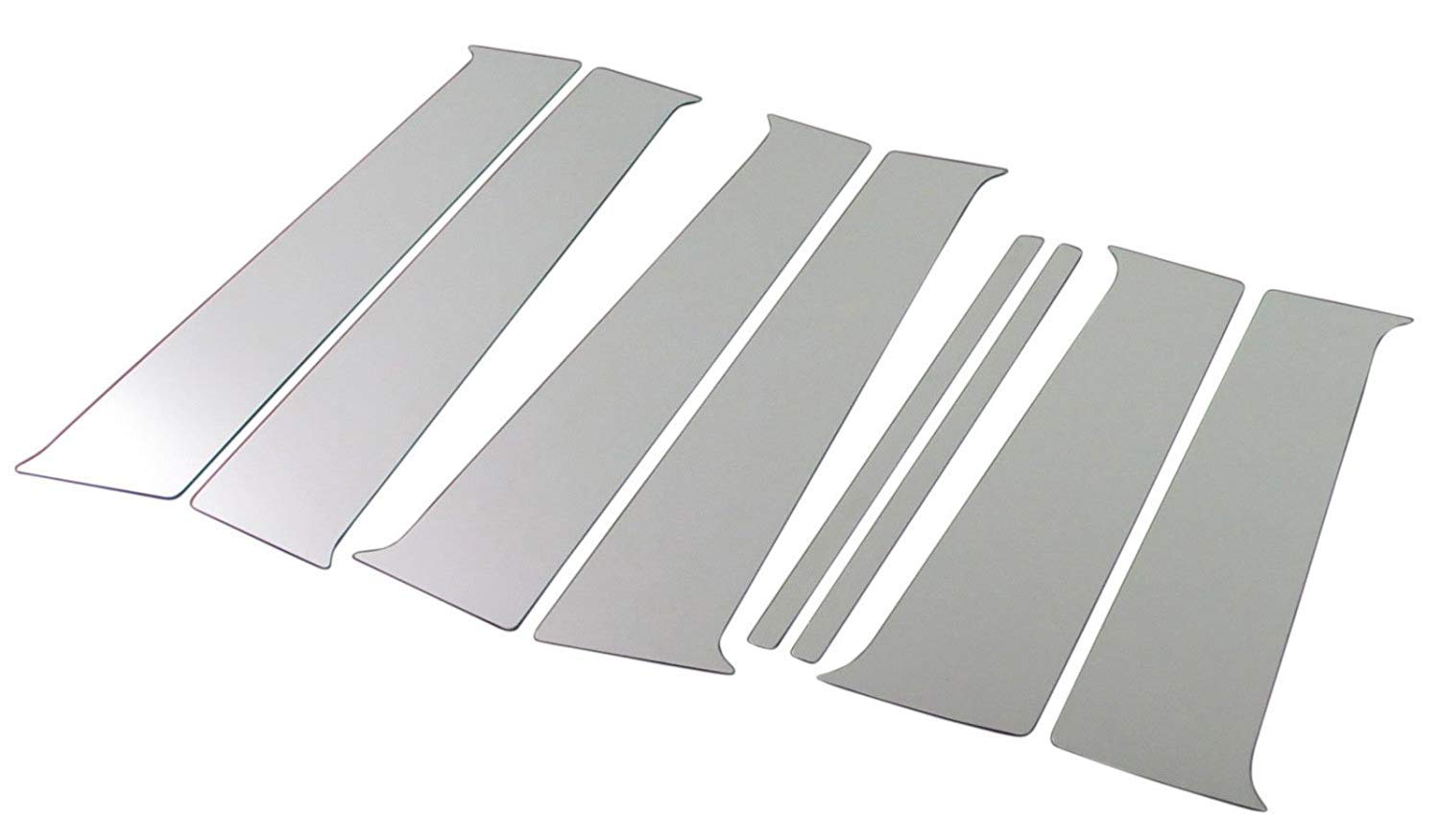 

BRIGHTZ bB QNC20 Series Stainless Steel Pillar Panels 1201 Ultra-Mirror (8-Piece Set) [PIL-SIL-007]