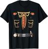 Scout Uniform Costume Graphic Tee Adventure Camping Inspired Print Casual TShirt for Men