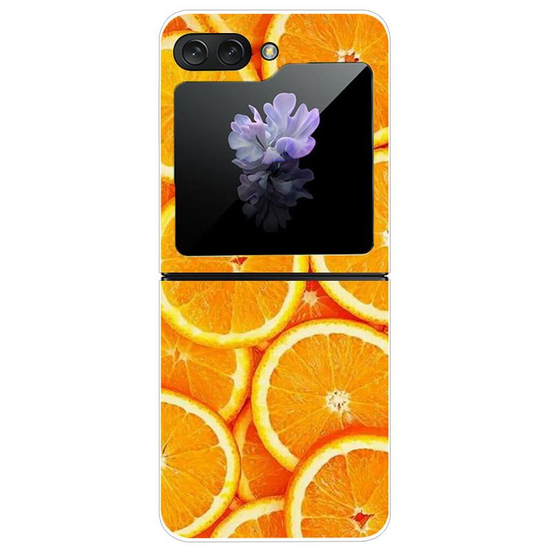 Für Samsung Galaxy Z Flip5 Hülle Harte PC-Handy-Rückabdeckung für Samsung Galaxy Z Flip 5 5G Hüllen 6,7'' ZFlip5 Niedliche Katze Funda Schale