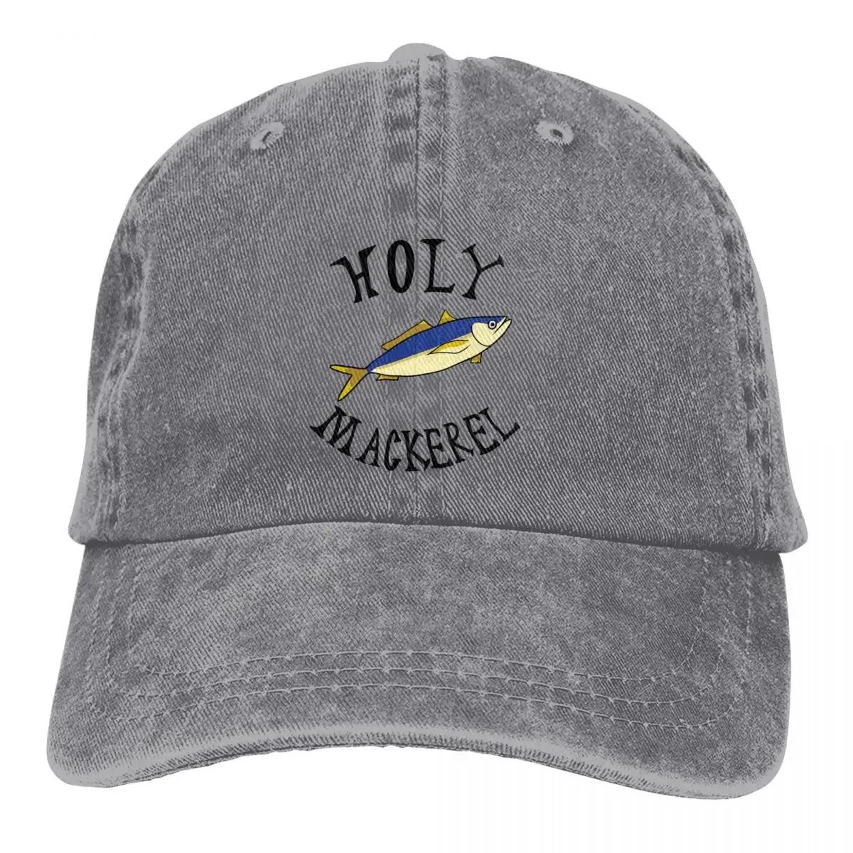 

Summer Cap Sun Visor Holy Mackerel Classic Hip Hop Caps Timmy Game Cowboy Hat Peaked Trucker Dad Hats Adjustable