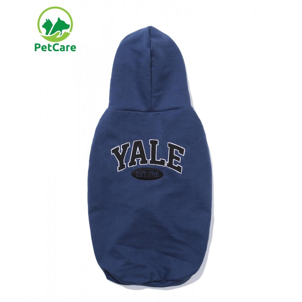 

YALE 2 TONE ARCH DOGGY HOODIE SLEEVELESS BLUE
