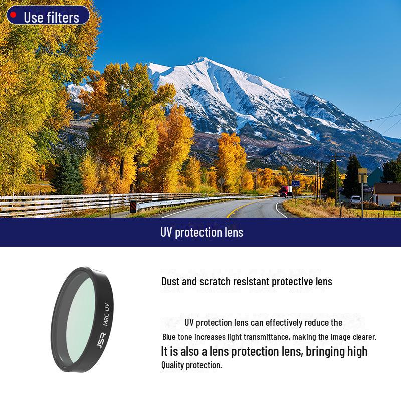 "JSR Universal Quick-Release Polarization CPL for DJI Action 3/4/5Pro"