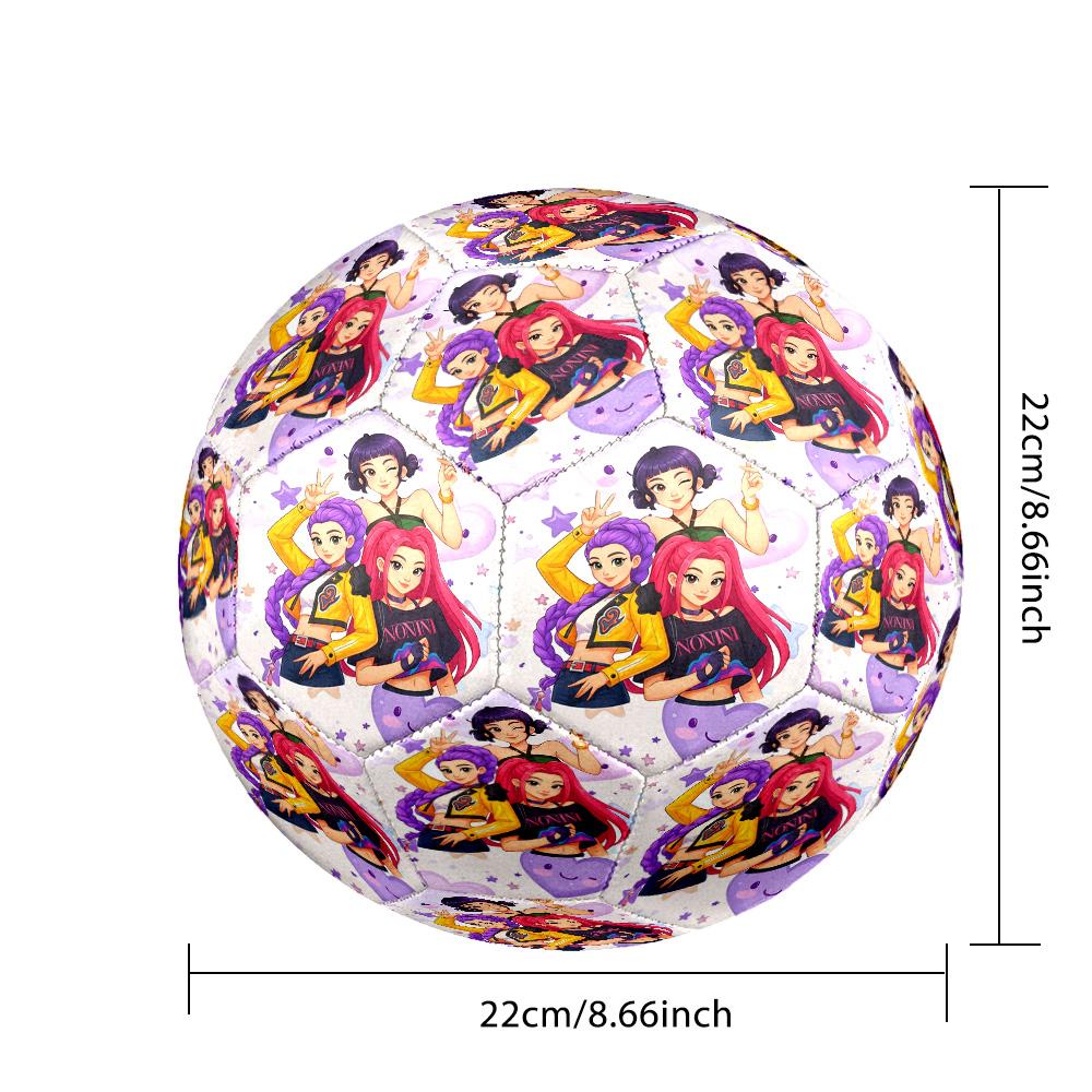 K-pop Taglia 5 Calcio Pallone da Calcio Cucito a Macchina Interno/Esterno Allenamento e Partite Accessorio Calcio