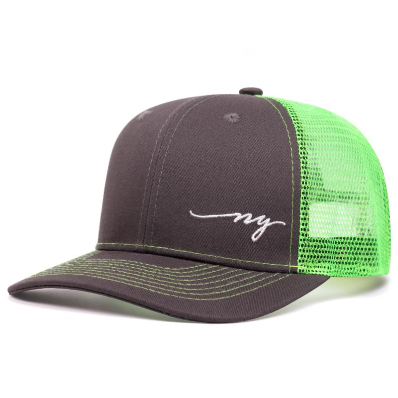 

NY слегка изогнутая вышитая бейсболка мужская и женская уличная солнцезащитная кепка козырек козырек кепка тракер повседневная