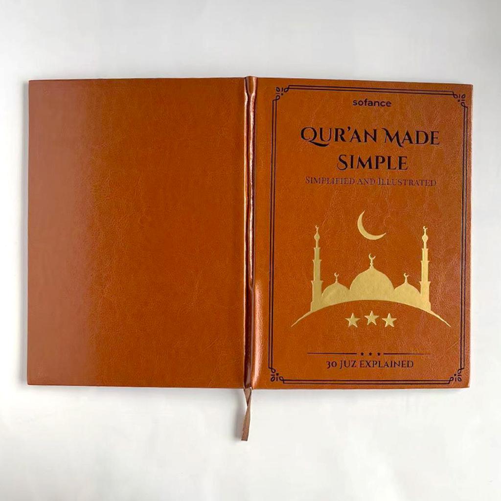 Illustrated Quran Study Notebook With Learning Plan Portable Guide With Progress Tracker For Religious Education