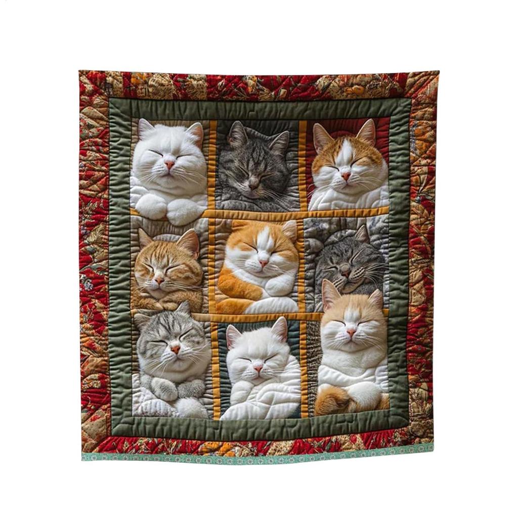Throw Blanket Cat Lover's Plush Fleece Throw Blanket for Sofa Naps Office Breaks  Christmas DecorCozy Cat Lover's Plush Fleec