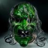 Creativity Scary Witch Mask Realistic Full Face Mask Novelty Halloween Witch Mask  Male Female