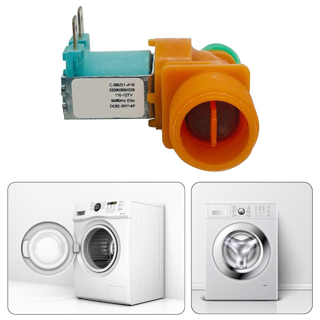DC62-30314V Washer Water Inlet Valves for 33290340 WA40J3000AW WA40J3000AW/AA WA40A3005AW WA41A3000AW/A4 WA45N3050AW