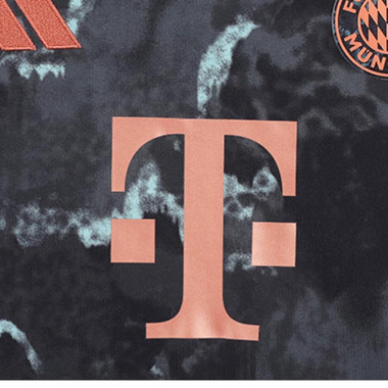 Adidas Junior Bayern Munich Away Short Sleeve Jersey 2024 25