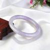 Certified Natural Lavender Jadeite Bangle Genuine Round Bracelet for Kids Fashion Jewelry Gift
