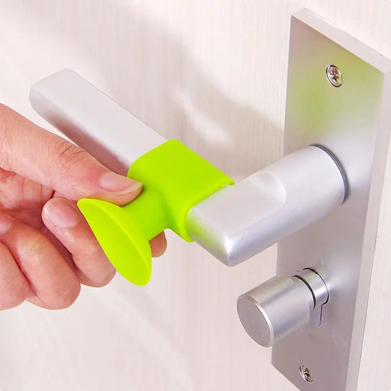 5PCS/Lot Silicone Door Handle Lock Suction Cup Wall for Anti-Collision Silencer Protective Pad