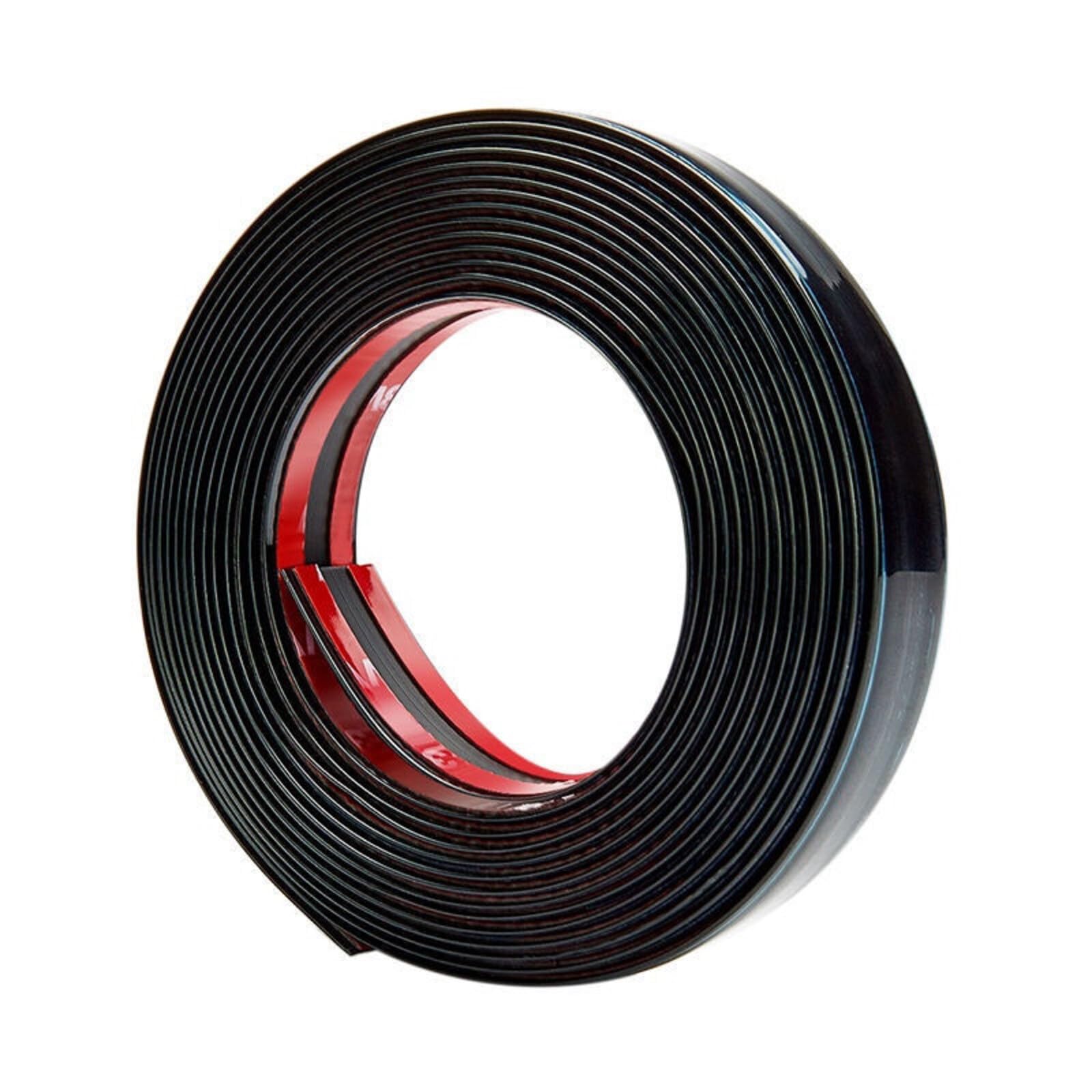 

FUKUMIDO Plated Mall for Cars, 16.4 ft (5 m), Car Door Mall Protector, Door Width 20mm чёрный