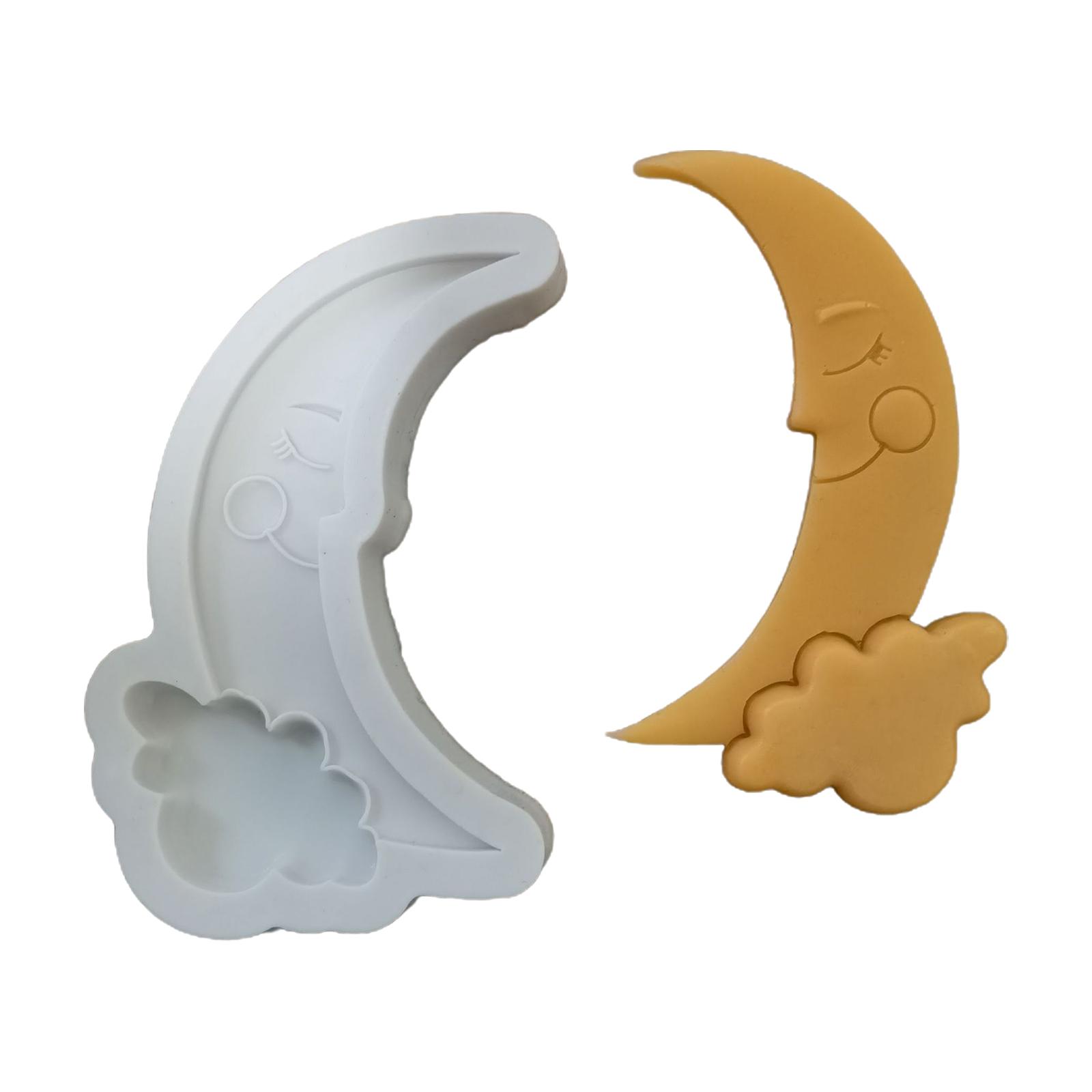 Mini Star and Moon Shape Molds for Cake Decorating Lollipop Epoxy Casting 1