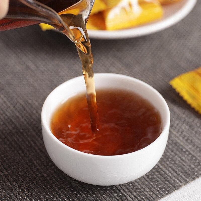 Mini Tuo-te, Godispapper Kokt te 500g Löst te Yunnan Puerh-te