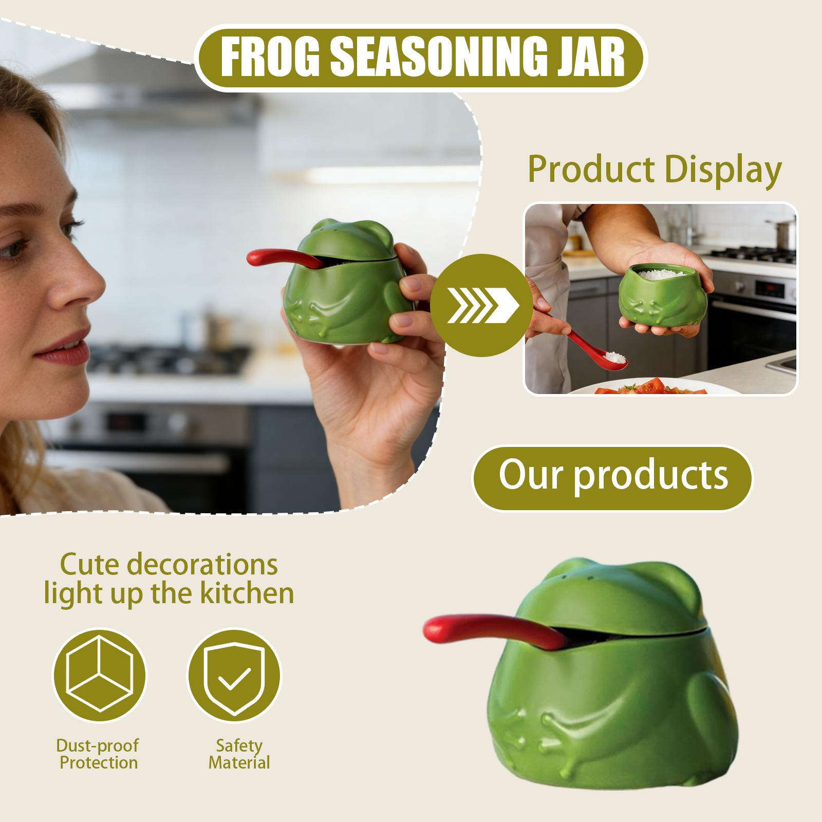 

Cute -shaped Shaker, 3D Printed Kitchen Seasoning Container. One Size