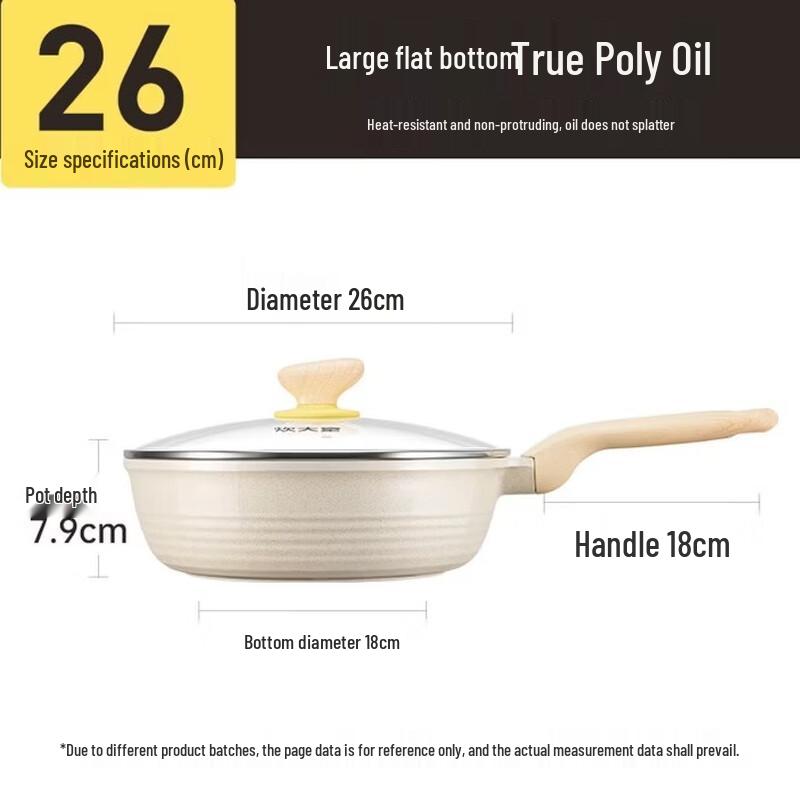 Chui Da Huang Non-stick Deep Frying Pan
