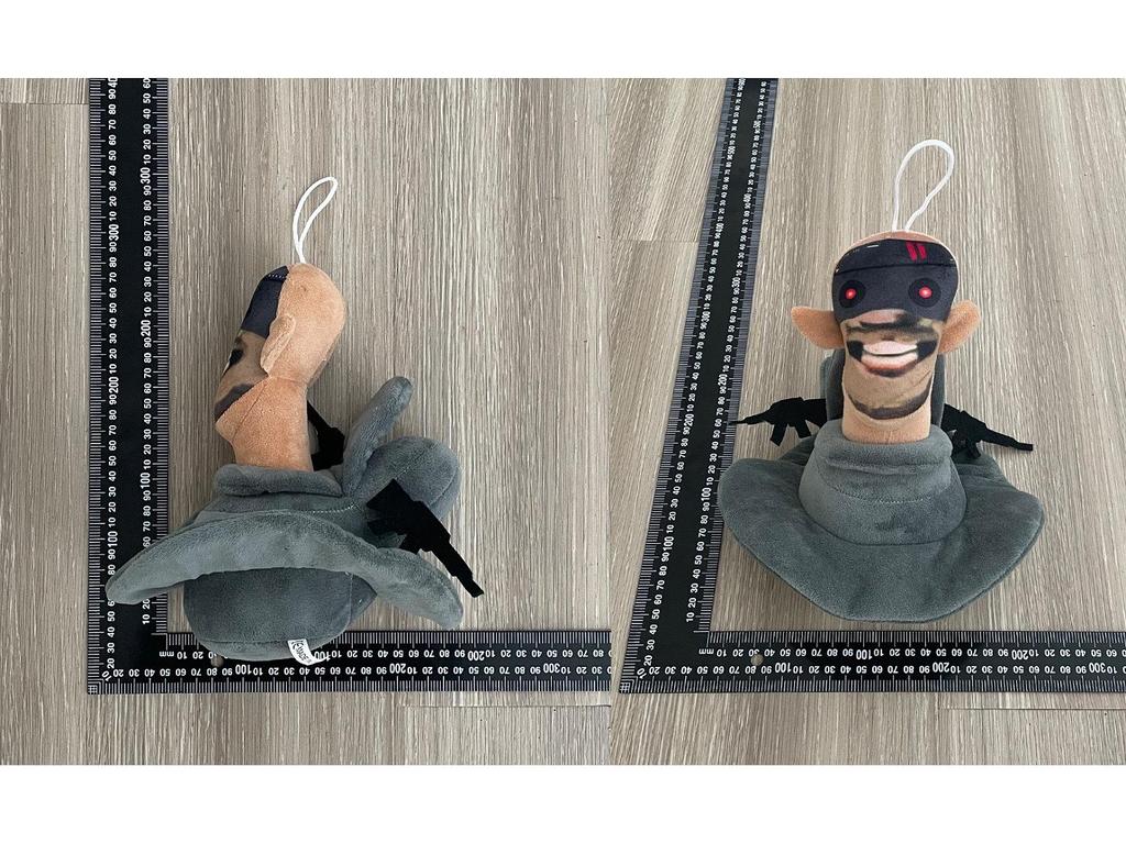 Skibidi Toilet Man Vs. Monitor Man Doll Plush Toy