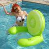 New Water Hammock Recliner Cartoon Animal Inflatable Floating Swimming Mattress Summer Swim Ring Adult Kid Pool Water Sports Toy