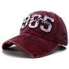 Streetwear Urban Style Street Lettering Alphabet Cotton Washed Hat Snapback Adjustable Hop Hip Stitching Embroidered 1985 Men Women Cap Baseball