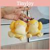 Adorable Plush Keychain Psyduck Cartoon Stuffed Animal Doll Backpack Hanger Gift