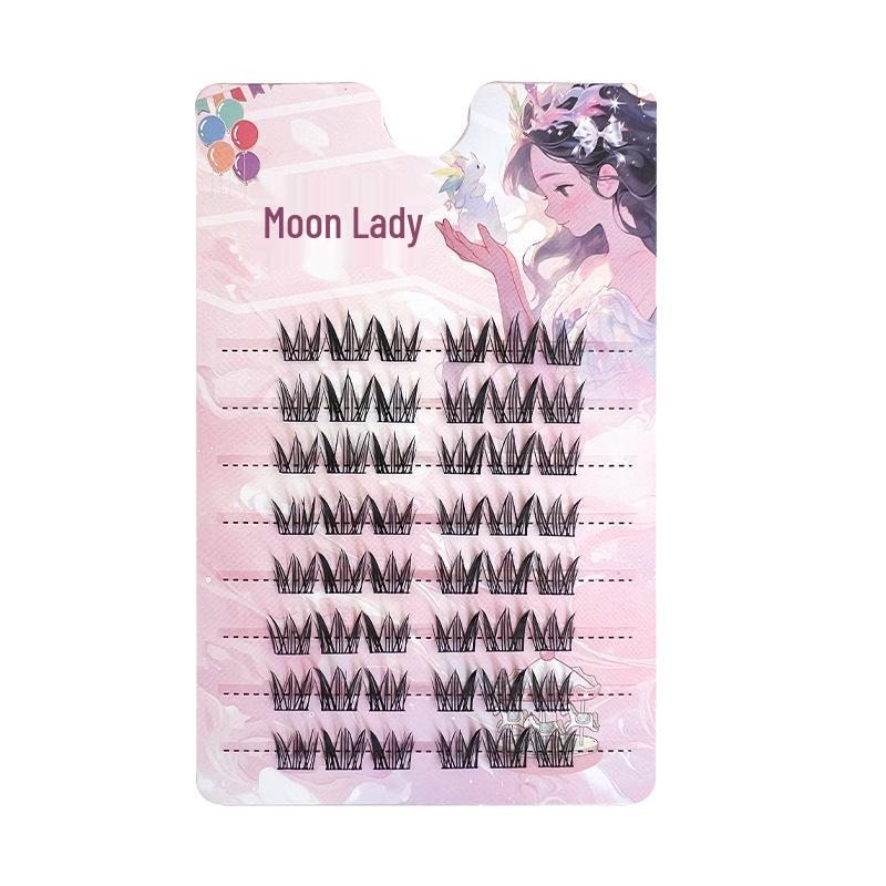 Moon Lady Daisy Cartoon Dog Series Thick False Eyelashes - Daily Photogenic & Beginner-Friendly