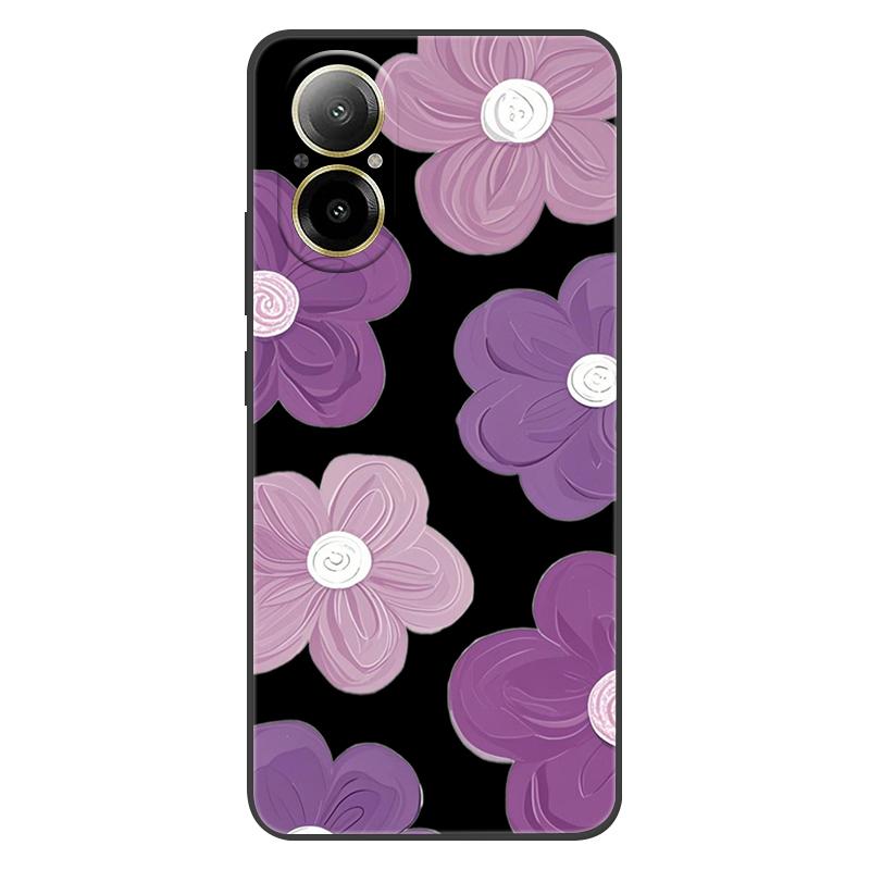 Pro Realme C67 4G C65 Pouzdro Mramorové Měkký Matný Silikonový Zadní Kryt Pro Realme C53 C55 Celé Tělo Telefonu RealmeC67 Coque Fundas