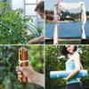 Bílé Bungee šňůry s kuličkami, 6palcová odolná venkovní bungee šňůra s kuličkami, Bungee kuličky pro připevnění plachty pro přístřešek, kempování, náklad, tyče stanu, UV odolné