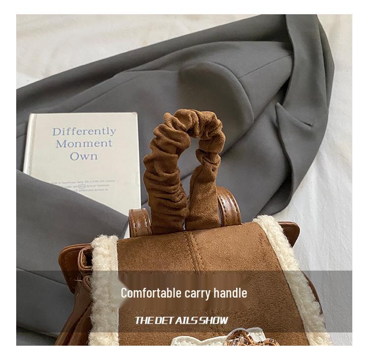 Retro Kitten Plush Mini Backpack for Kids - Cute & Versatile Small Bag