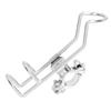 Rail Mounted Clamp Adjustable Fishing Rod Holder 360 Degrees Rotation 304 Stainless Steel for 22.2 To 31.7mm Tube