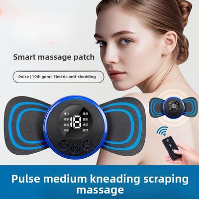 Cervical Massager Multifunctional Waist Back Shoulder Neck Rechargeable Mini Massage Patch Pulse Acupuncture Smart Instrument