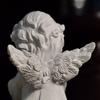 Decorative Resin Crafts Bookcase Decorative Sculpture Flower Fairy Angel Figurine Desktop Ornaments