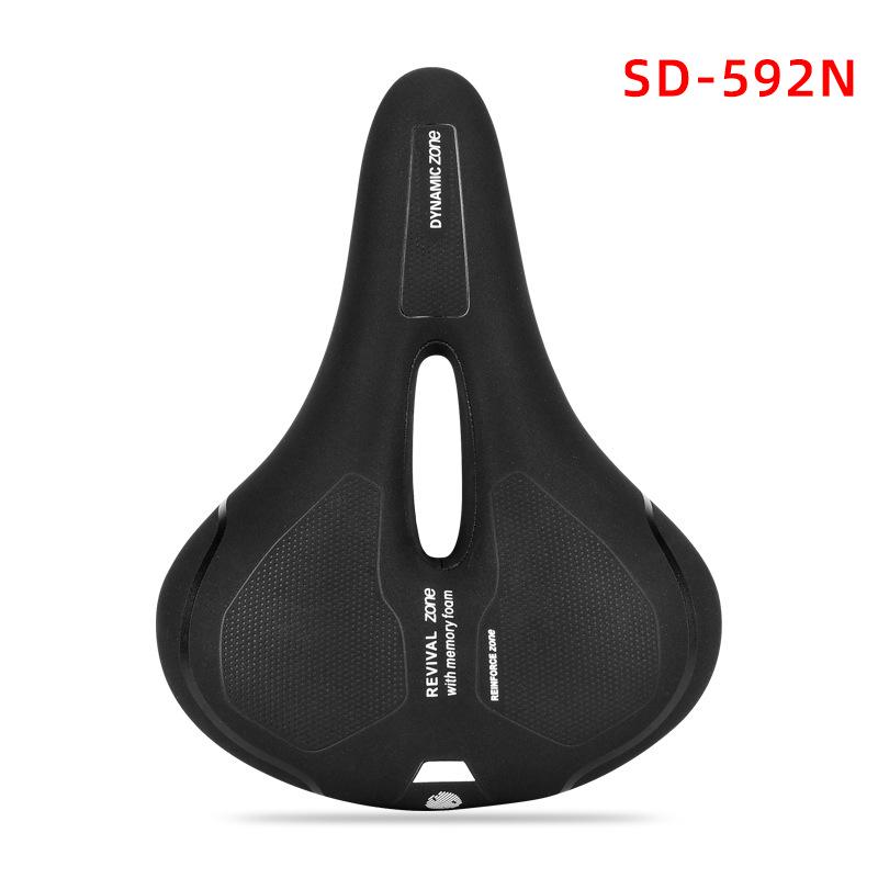 PROMEND 592 Memory Foam Mountain Bike Saddle - Comfortable, Hollow Design M