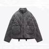 Leichte Gesteppte Stehkragen Reißverschlussjacke Lässig Slim Fit Packbare Pufferweste