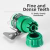 Green ABS Quick Connect Water Hose Faucet Adapter 1/2 3/4 Inch For Washing Machine Sink General Plumbing Connector