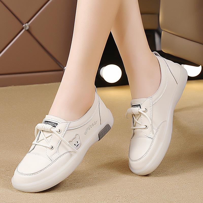 New spring soft-soled beef tendon single shoes flat-soled casual