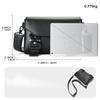 Single-shoulder Bag Trendy and Fashionable Men's Crossbody Bag Multi-functional Crossbody Bag with Snap Fasteners