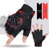 Motorcycle Half-Finger Gloves
